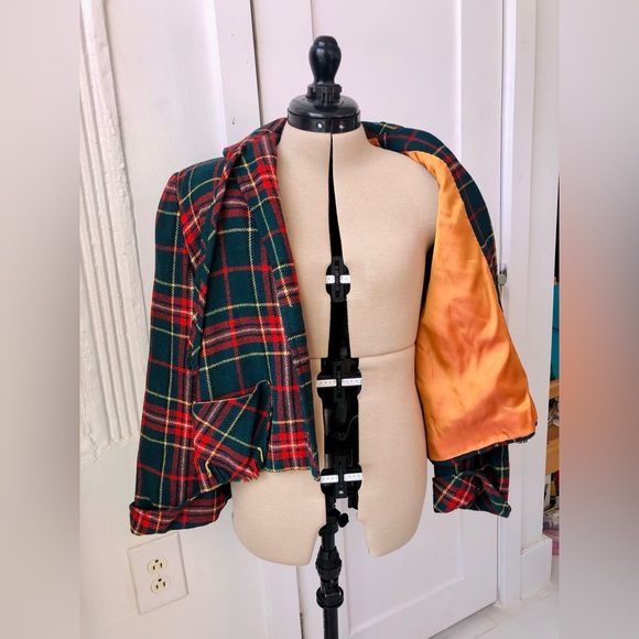 Vintage Plaid Blazer - Picture 6 of 7